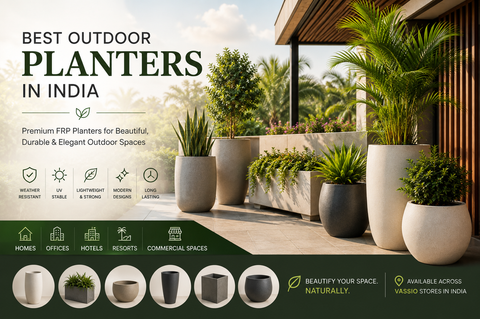 "Best outdoor planters in India?"