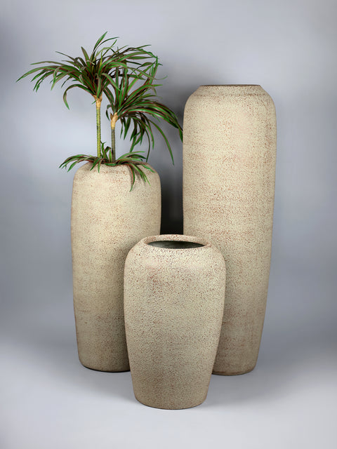 Velvet Fiberglass Planter - Rust Patina🌿