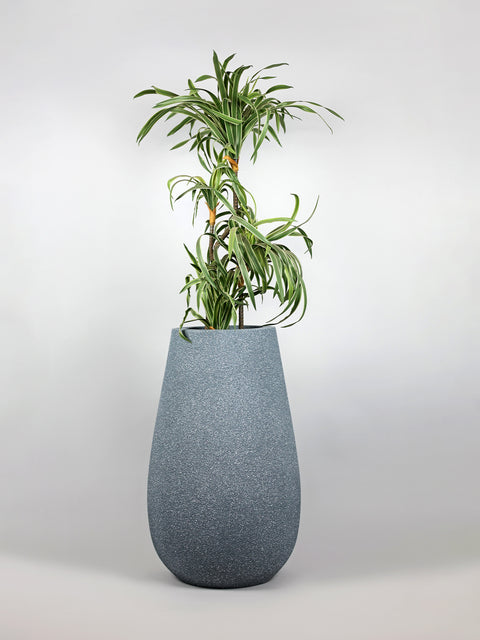 Omega - A Fiberglass Planter - Blue Grey 🌿