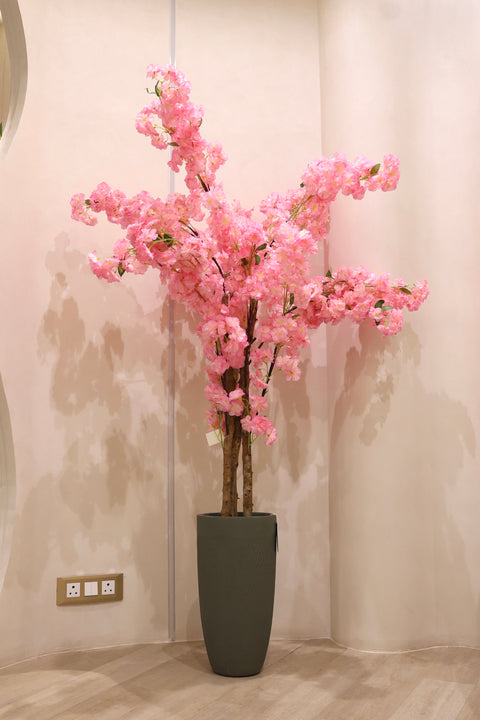 Artificial Pink Blossom Plant