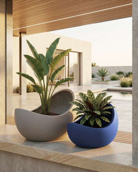 Eggo Fiberglass Planters🌿