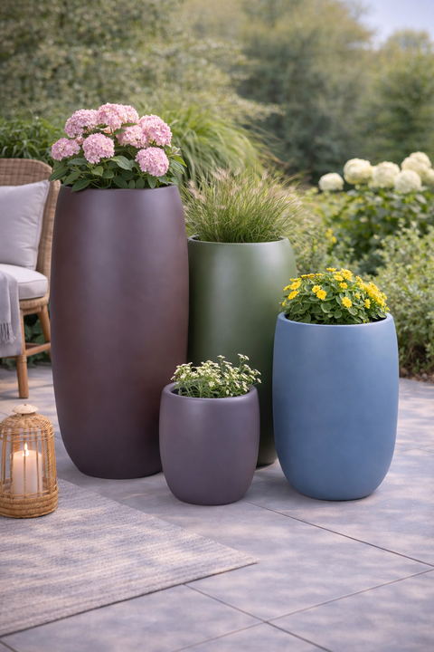 Lilly Fiberglass Planters🌿