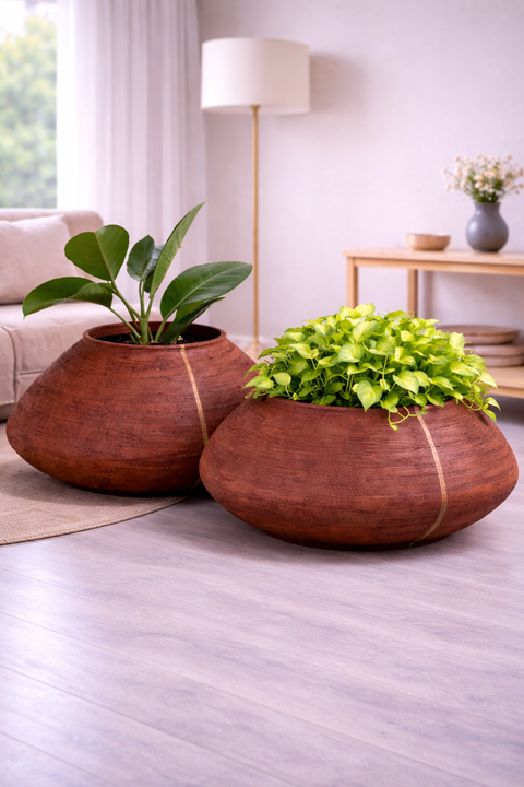 Banana Fiberglass Planters🌿