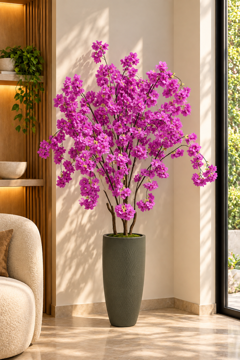 Artificial Purple Wisteria Plant