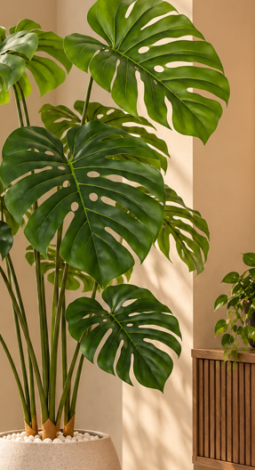 Artificial Monstera Plant