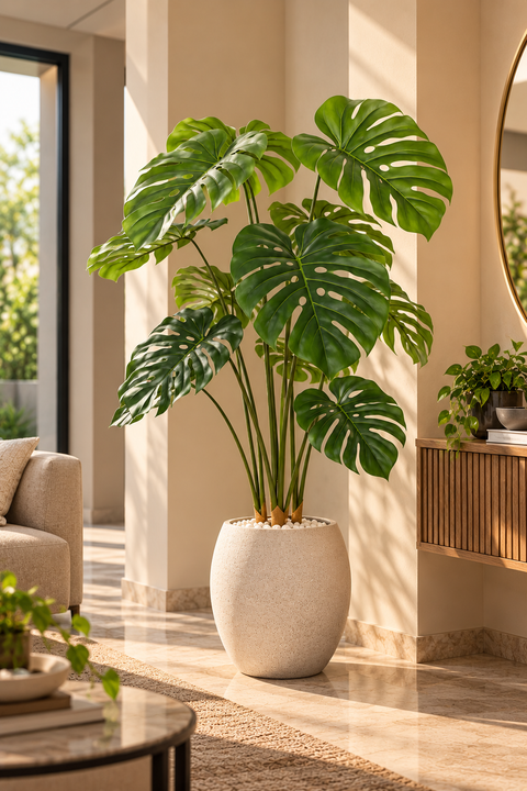 Artificial Monstera Plant